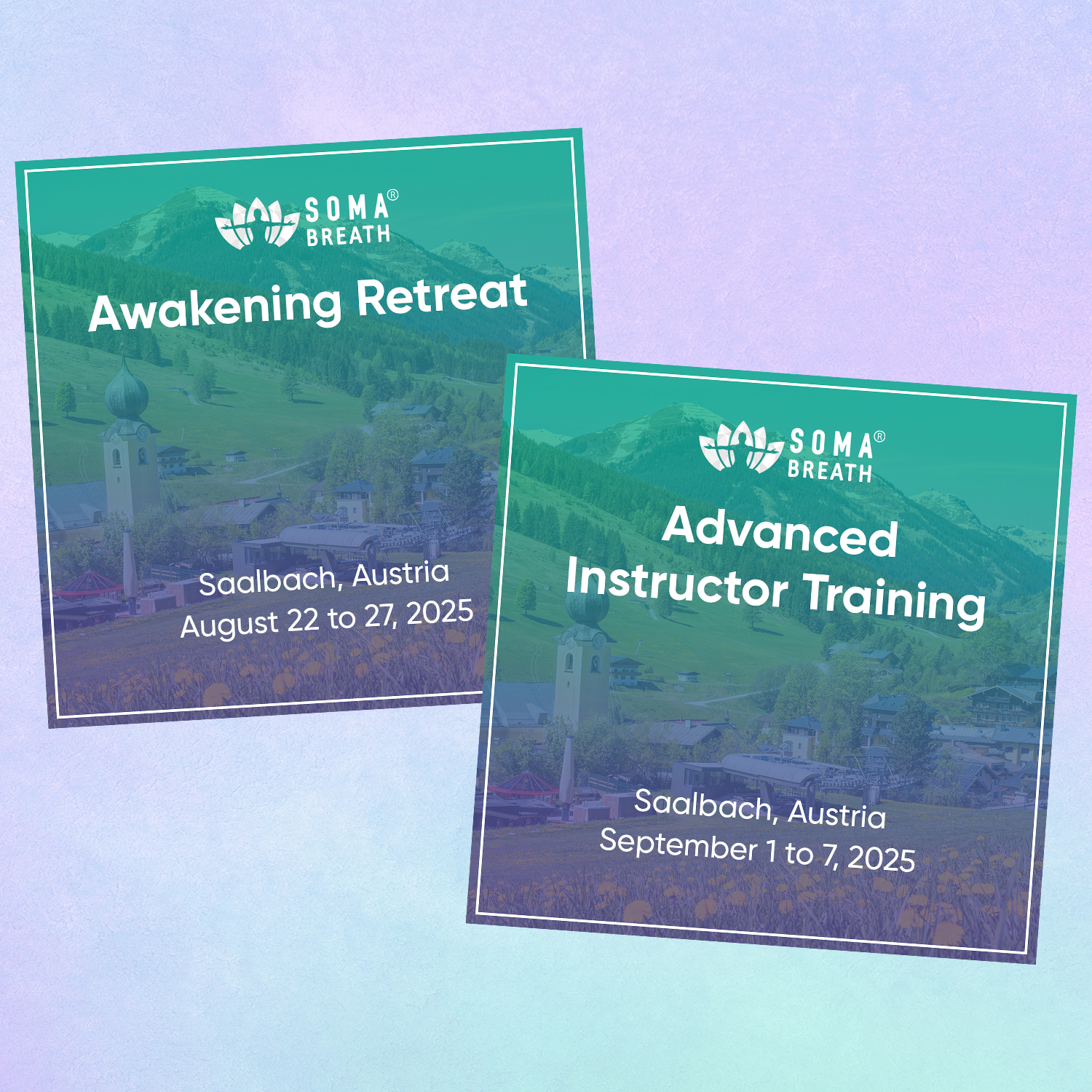SOMA Breath Advanced Retreat + Awakening Retreat - Austria 2025 <br><s>$5699</s>
